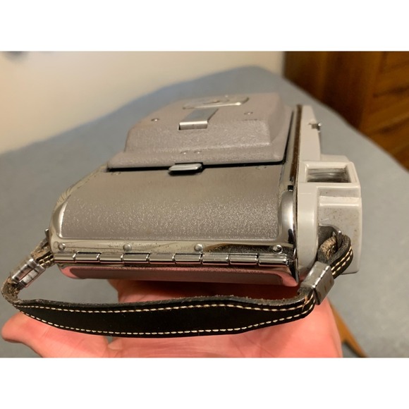 Vintage Polaroid Land Camera Model 95 1948 Gray Folding Bellows Camera Case - Picture 12 of 14